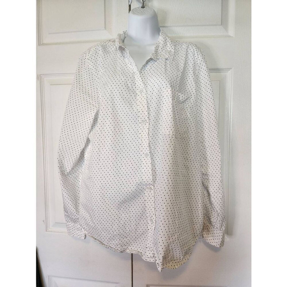 American Eagle Black and White Blouse - Picture 2 of 4